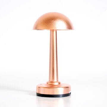 Lalumi Lamba PRO Kablosuz Şarjlı Pilli Masa Lambası Metalik Pleo 2x2000mAh