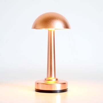 Lalumi Lamba PRO Kablosuz Şarjlı Pilli Masa Lambası Metalik Pleo 2x2000mAh