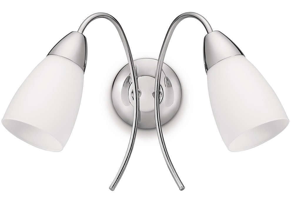 PHILIPS MYBATHROOM SİNGLE APLİK KROM 2X12W 32036/11/66 TEŞHİR ÜRÜNÜ