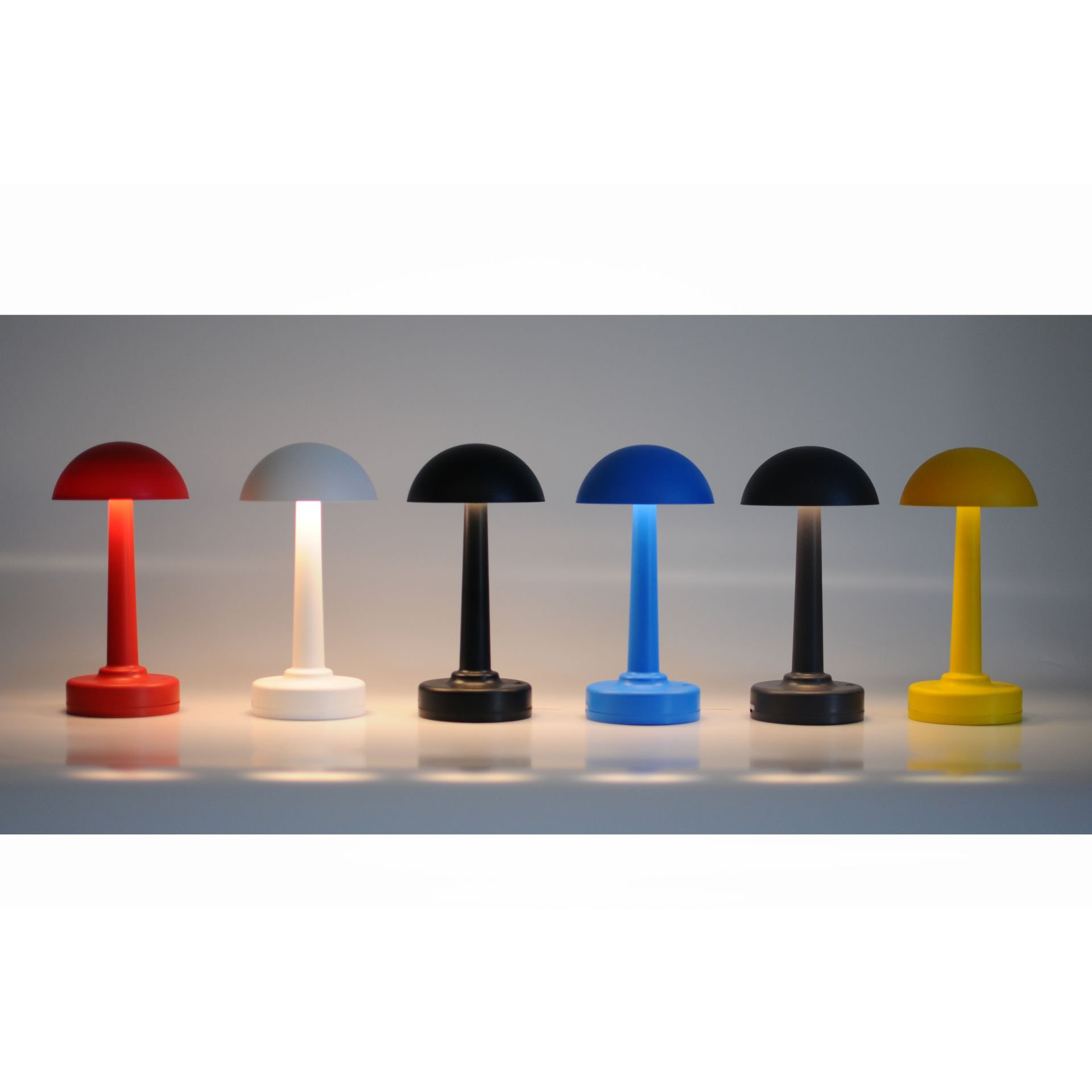 Lalumi Lamba PRO Kablosuz Şarjlı Pilli Masa Lambası Mat Pleo 2x2000mAh