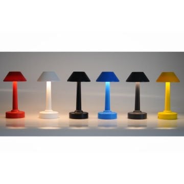 Lalumi Lamba PRO Kablosuz Şarjlı Pilli Masa Lambası Mat Crato 2x2000mAh