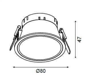 JUPITER JH711 Sabit Spot