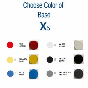 Lalumi Lamba PRO Kablosuz Şarjlı Pilli Masa Lambası Mat Colormix MA1-3233