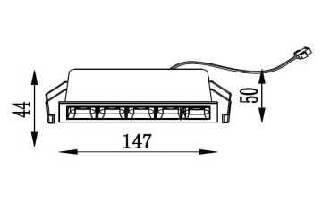 JUPITER LS485 5'li LED Spot (3000K)