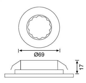 JUPITER LW966 Sabit LED Spot (3000K)