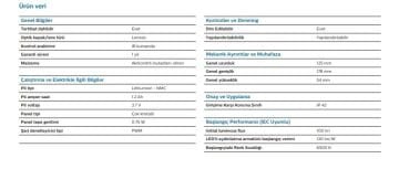 Philips Solar Aplik Armatür BWS010 LED100/765 10W 6500K