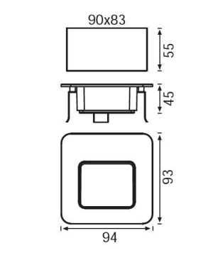JUPITER LW459 LED Duvar Armatürü (3000K)