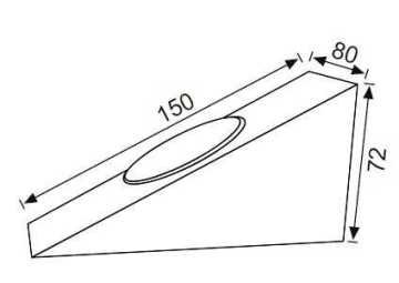 JUPITER LS438 LED Kabinet Spot (3000K)