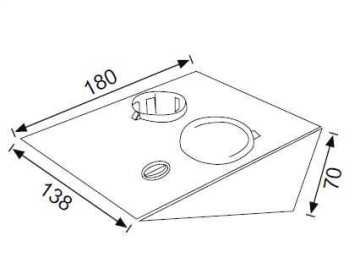 JUPITER LS445 LED Kabinet Spot (3000K)