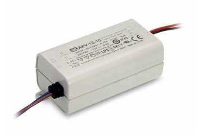 MEANWELL APV-12-12 12W 12VDC IP42 LED DRIVER