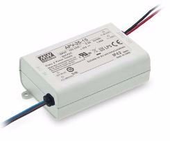 MEANWELL APV-25-12 25W 12VDC IP42 LED DRIVER