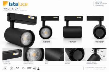 İSTALUCE İST-301 30W MONOFAZE LED RAY SPOT