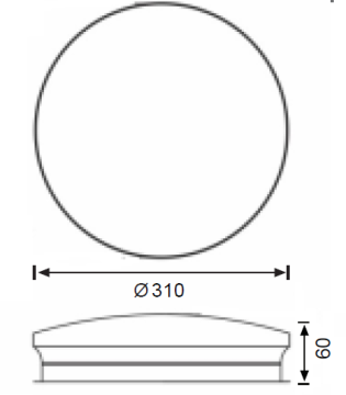 JUPITER JK180 18W Led Tavan Armatürü