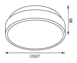 JUPITER JC708 Tavan Armatürü
