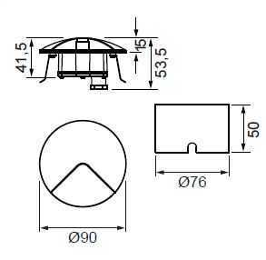 JUPITER LW976 LED Duvar Armatürü (3000K)