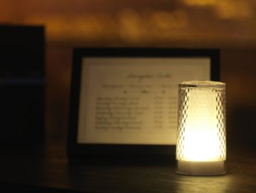 IMAGILIGHTS VENETIAN GLITTER ŞARJLI DEKORATİF MASA LAMBASI