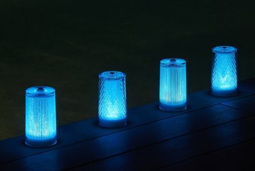 IMAGILIGHTS VENETIAN GLITTER ŞARJLI DEKORATİF MASA LAMBASI