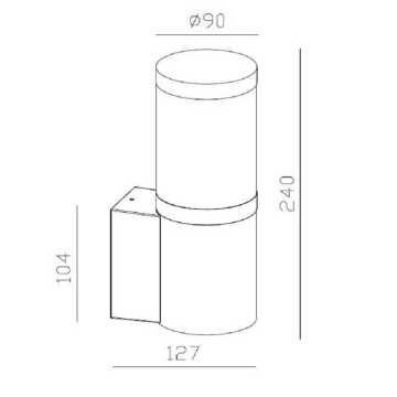 JUPITER JG958 Bahçe Aplik