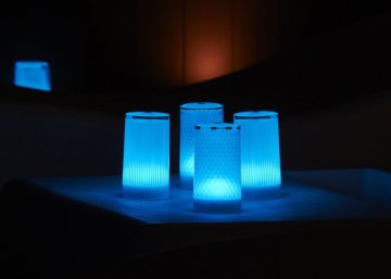 IMAGILIGHTS PLISÉE  ŞARJLI DEKORATİF MASA LAMBASI