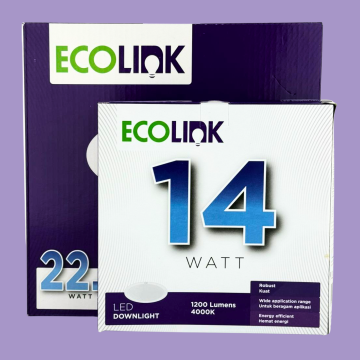 Ecolink EDL190 LED11 D150 14 Watt slim downlight