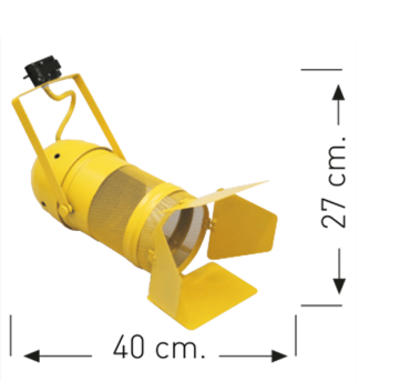 LUDEL DEKORATİF RAYSPOT ARMATÜR RSA1057 E27/PAR38 Metal