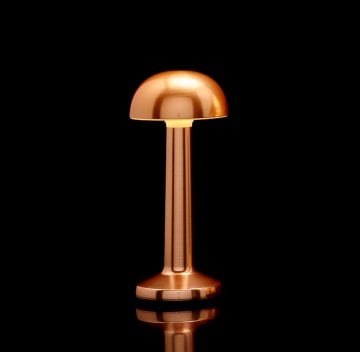 IMAGILIGHTS ROSE GOLD BOWL ŞARJLI DEKORATİF MASA LAMBASI