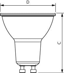 PHILIPS MASTER CRI90 DİMLİ GU10 AMPUL MAS LED spot VLE D 3.7-50W GU10 927 36D