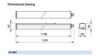 PHILIPS WT066C 19,4W 60CM  IP65 LED ETANJ
