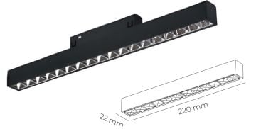 48 V MAGNET 12X1 LED SPOT
