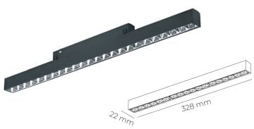 48V MAGNET 18X1 LED SPOT