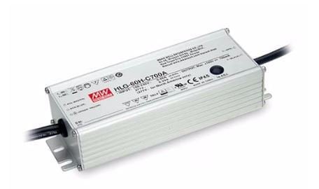 MEANWELL HLG-60H-C350A 70W 350mA AKIM AYARLANABİLİR LED DRIVER